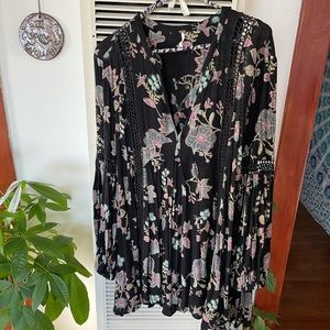 Free People long sleeve dress